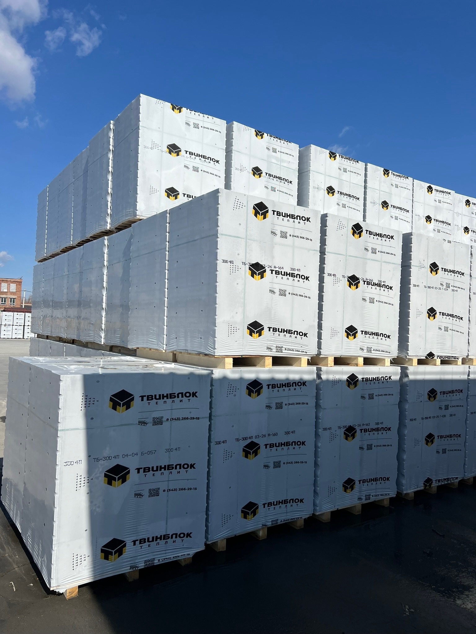 Газобетон ТВИНБЛОК D300 В2.0 625х300х250